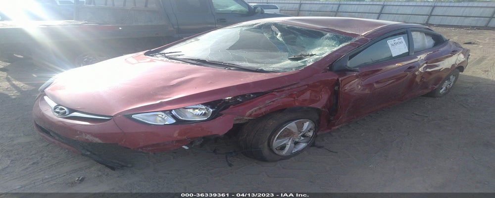 5NPDH4AEXEH542518 2014 HYUNDAI ELANTRA photo no. 2