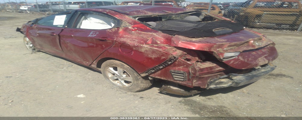 5NPDH4AEXEH542518 2014 HYUNDAI ELANTRA photo no. 3