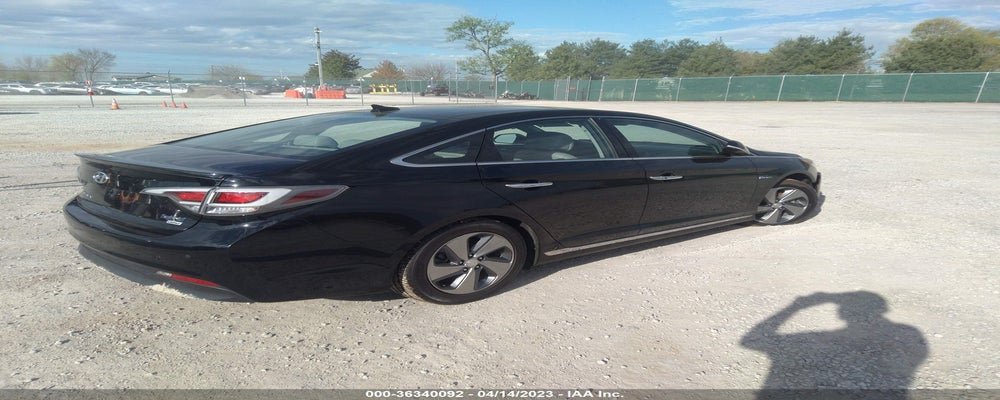 KMHE34L17GA026152 2016 HYUNDAI SONATA HYBRID photo no. 4