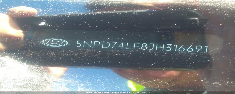 5NPD74LF8JH316691 2018 HYUNDAI ELANTRA photo no. 9