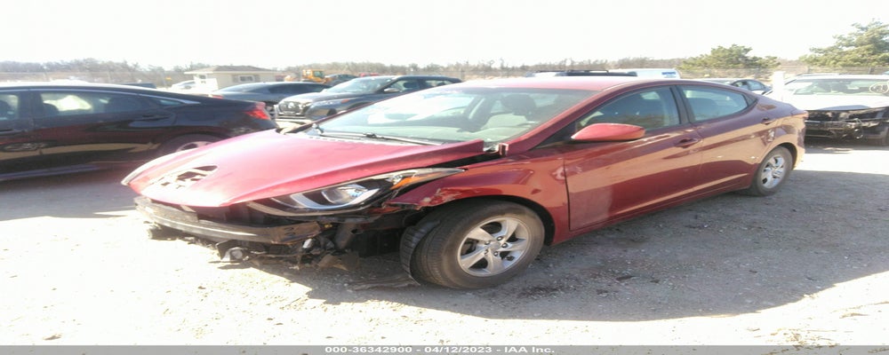 5NPDH4AE6EH534321 2014 HYUNDAI ELANTRA photo no. 2