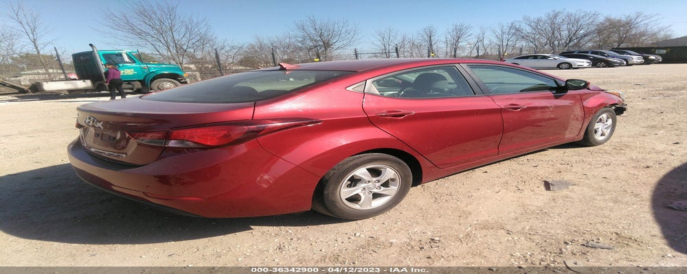 5NPDH4AE6EH534321 2014 HYUNDAI ELANTRA photo no. 4