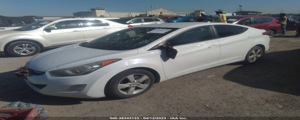 5NPDH4AEXCH073198 2012 HYUNDAI ELANTRA photo no. 2