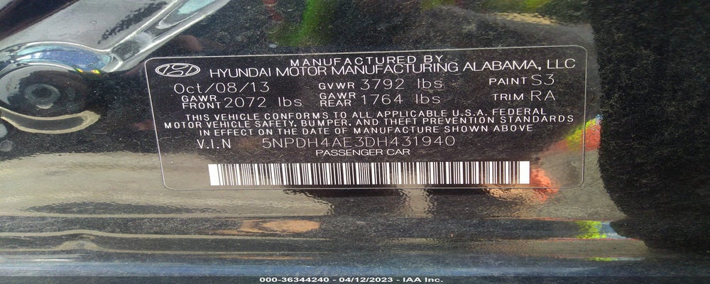 5NPDH4AE3DH431940 2013 HYUNDAI ELANTRA photo no. 9