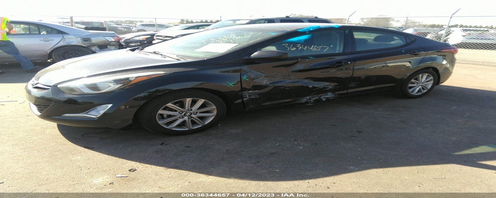 5NPDH4AE9EH482392 2014 HYUNDAI ELANTRA photo no. 2