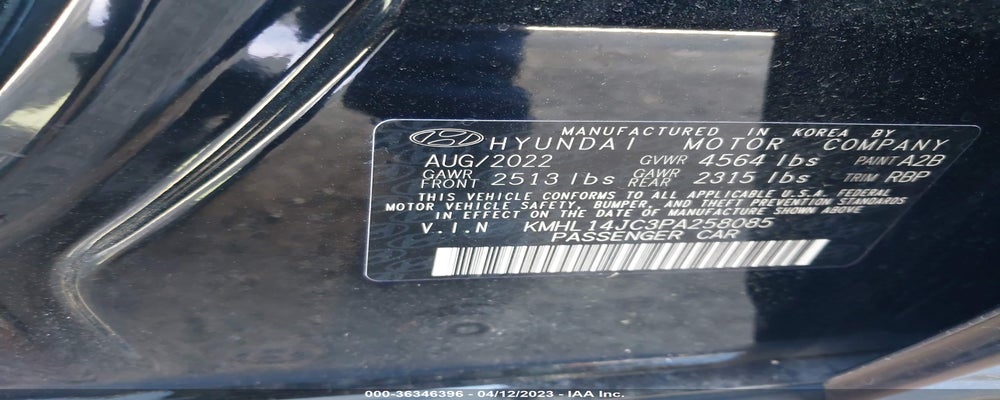 KMHL14JC3PA258085 2023 HYUNDAI SONATA photo no. 9