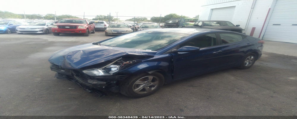 5NPDH4AE6FH581382 2015 HYUNDAI ELANTRA photo no. 2