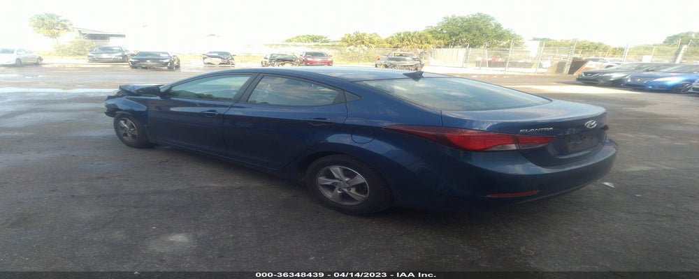 5NPDH4AE6FH581382 2015 HYUNDAI ELANTRA photo no. 3
