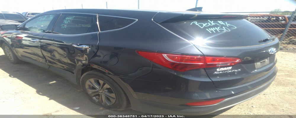 5XYZT3LBXDG123320 2013 HYUNDAI SANTA FE photo no. 3