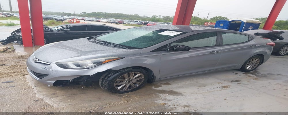 5NPDH4AE4GH689906 2016 HYUNDAI ELANTRA photo no. 2
