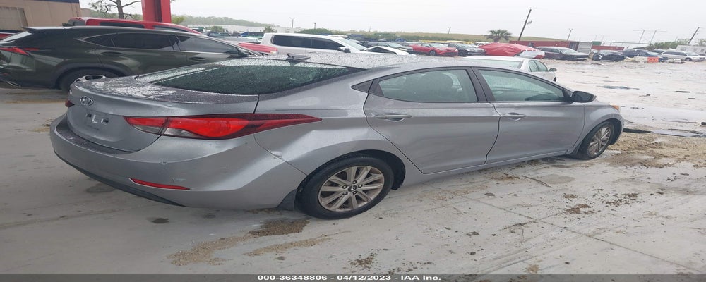 5NPDH4AE4GH689906 2016 HYUNDAI ELANTRA photo no. 4