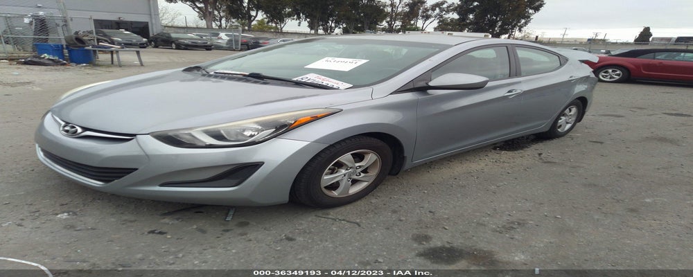 5NPDH4AE3FH609784 2015 HYUNDAI ELANTRA photo no. 2