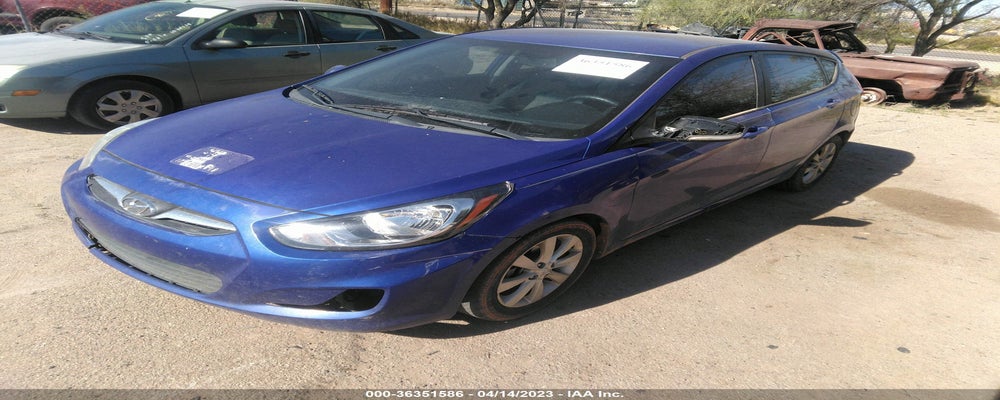 KMHCU5AE3DU096936 2013 HYUNDAI ACCENT photo no. 2