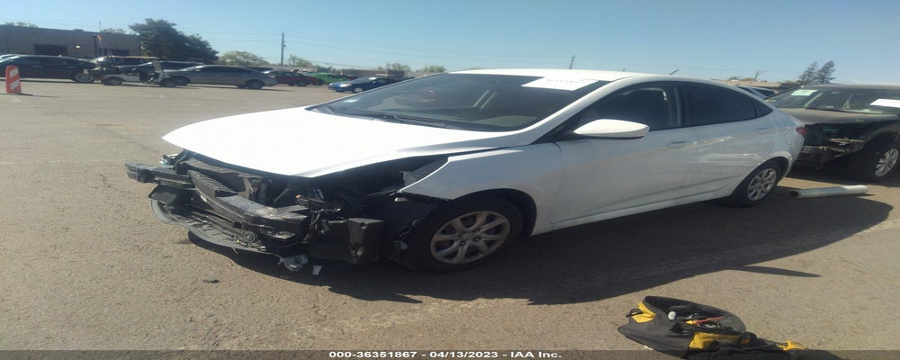 KMHCT4AE9EU740583 2014 HYUNDAI ACCENT photo no. 2