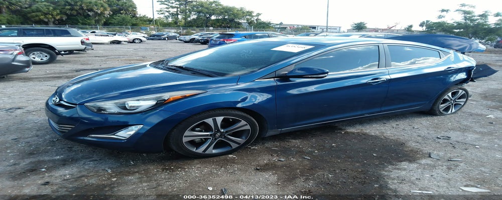 KMHDH4AH4EU119008 2014 HYUNDAI ELANTRA photo no. 2