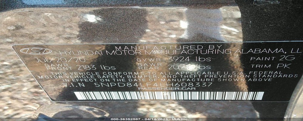 5NPD84LF4LH608337 2020 HYUNDAI ELANTRA photo no. 9