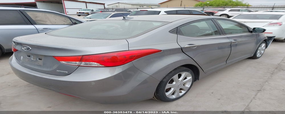 KMHDH4AE0CU339166 2012 HYUNDAI ELANTRA photo no. 4