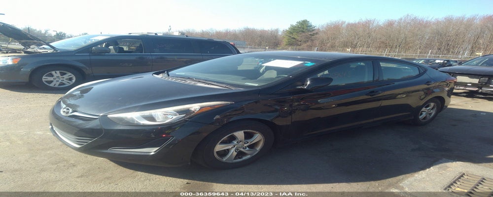 5NPDH4AE3EH498393 2014 HYUNDAI ELANTRA photo no. 2