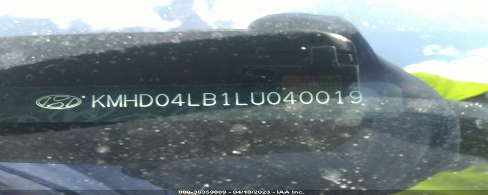 KMHD04LB1LU040019 2020 HYUNDAI ELANTRA photo no. 9