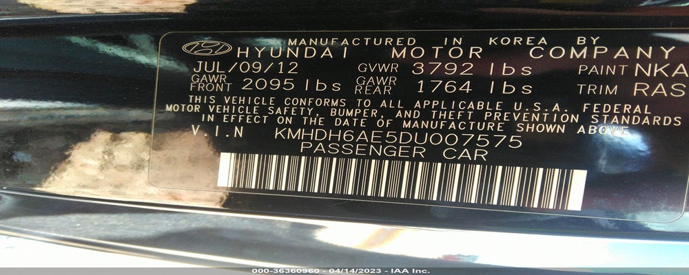 KMHDH6AE5DU007575 2013 HYUNDAI ELANTRA COUPE photo no. 9