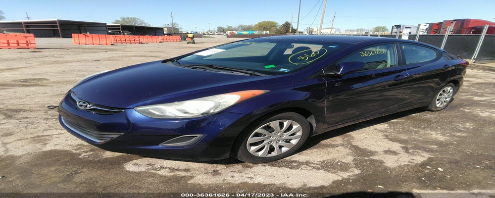 5NPDH4AE6BH042996 2011 HYUNDAI ELANTRA photo no. 2