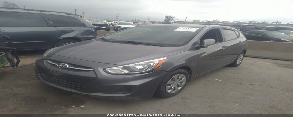 KMHCT5AE9FU227650 2015 HYUNDAI ACCENT photo no. 2
