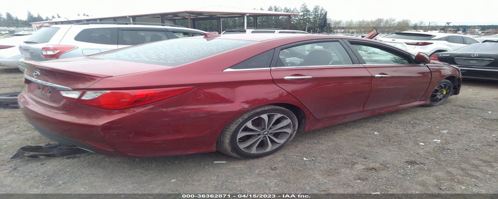 5NPEC4AC7EH819837 2014 HYUNDAI SONATA photo no. 4