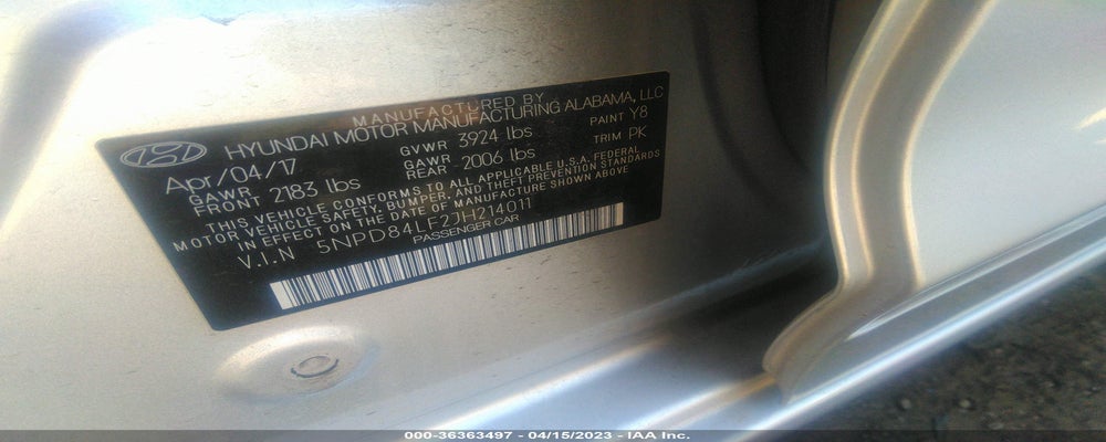5NPD84LF2JH214011 2018 HYUNDAI ELANTRA photo no. 9