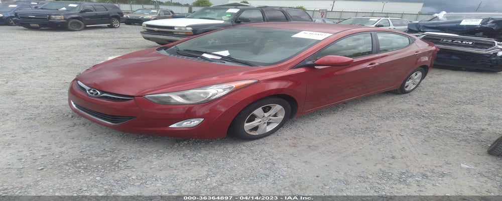 KMHDH4AE1CU182313 2012 HYUNDAI ELANTRA photo no. 2