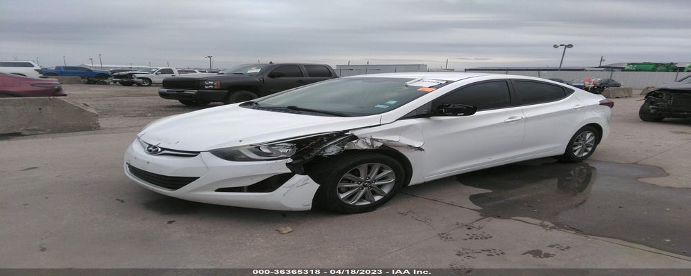 5NPDH4AE2EH499535 2014 HYUNDAI ELANTRA photo no. 2