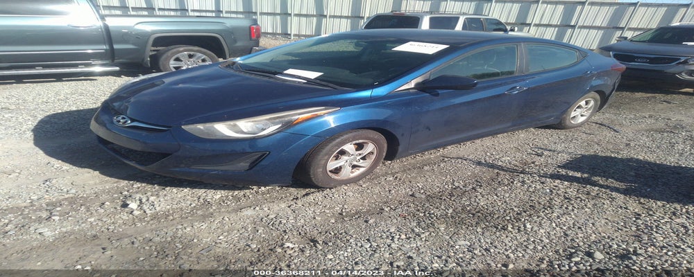 5NPDH4AE6FH637191 2015 HYUNDAI ELANTRA photo no. 2