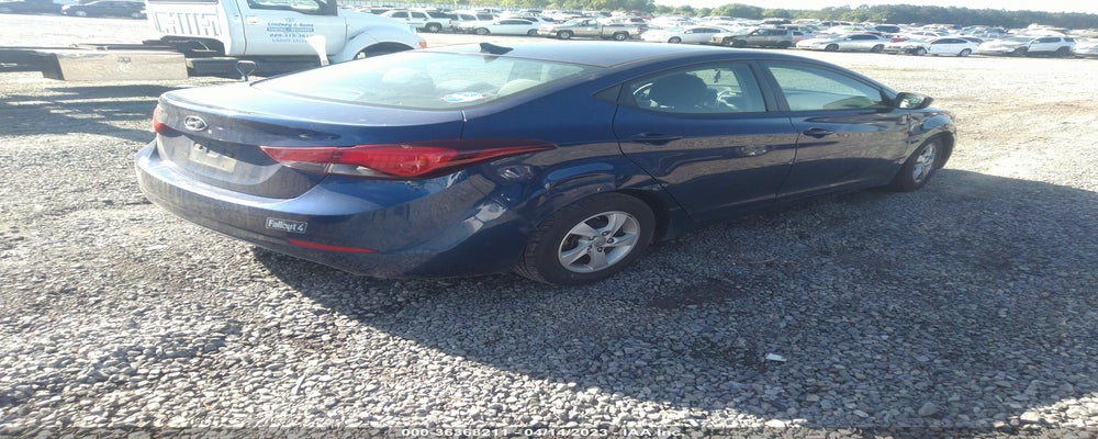 5NPDH4AE6FH637191 2015 HYUNDAI ELANTRA photo no. 4