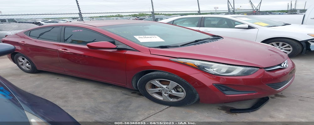 5NPDH4AE3EH541338 2014 HYUNDAI ELANTRA photo no. 1
