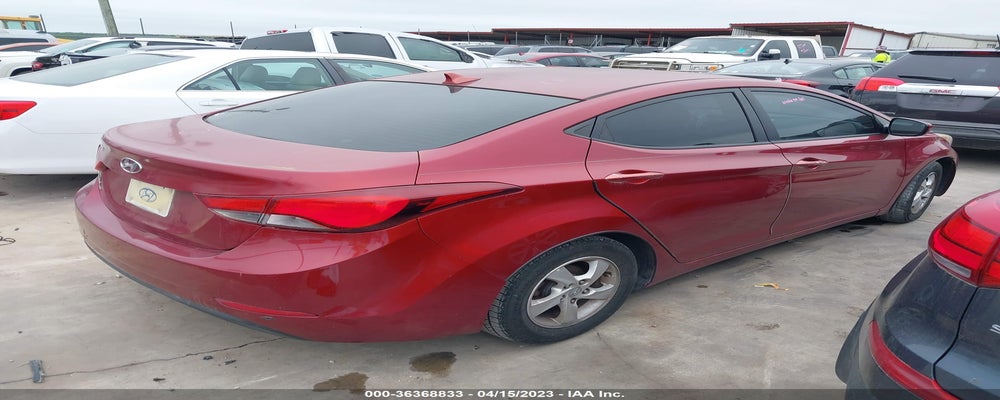 5NPDH4AE3EH541338 2014 HYUNDAI ELANTRA photo no. 4
