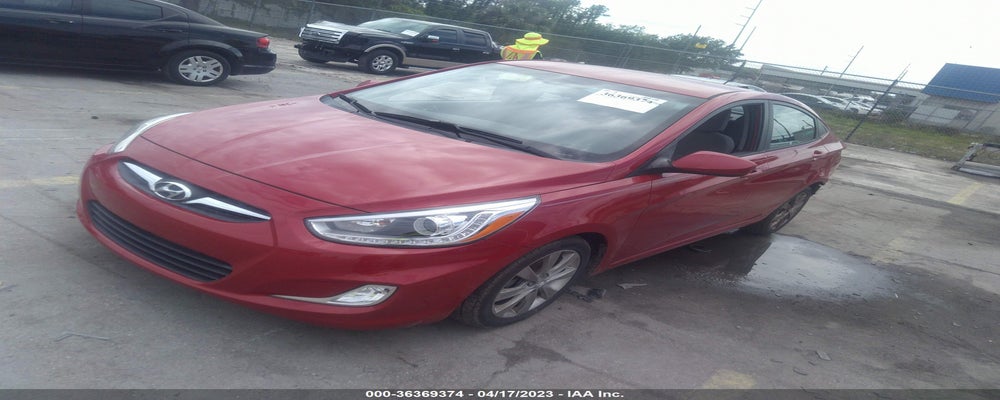 KMHCU4AE3EU627287 2014 HYUNDAI ACCENT photo no. 2
