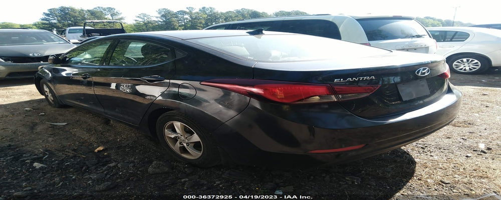 5NPDH4AE4EH538416 2014 HYUNDAI ELANTRA photo no. 3