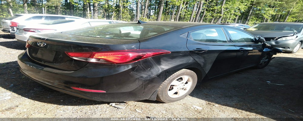5NPDH4AE4EH538416 2014 HYUNDAI ELANTRA photo no. 4