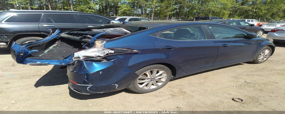 5NPDH4AE0FH613338 2015 HYUNDAI ELANTRA photo no. 4