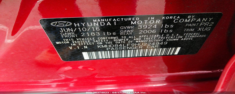 KMHD84LF9HU224949 2017 HYUNDAI ELANTRA photo no. 9