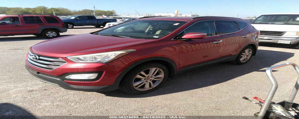 5XYZUDLA7DG083515 2013 HYUNDAI SANTA FE photo no. 2