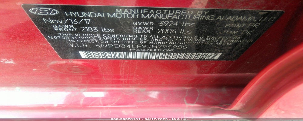 5NPD84LF9JH295900 2018 HYUNDAI ELANTRA photo no. 9