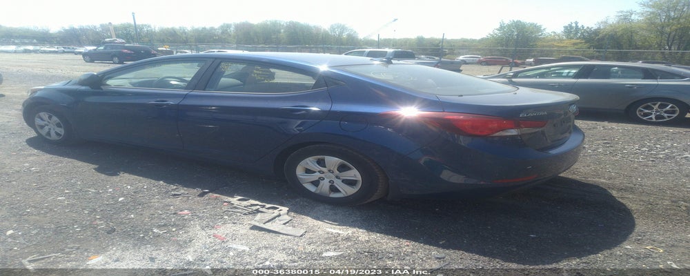 5NPDH4AE8GH716346 2016 HYUNDAI ELANTRA photo no. 3