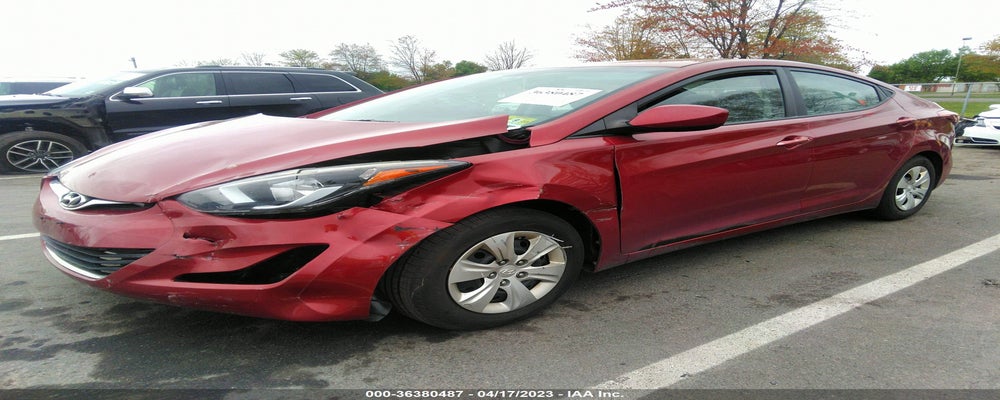 5NPDH4AE1GH787291 2016 HYUNDAI ELANTRA photo no. 2