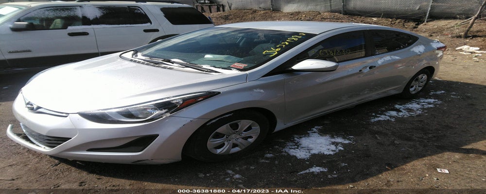 5NPDH4AE7GH740962 2016 HYUNDAI ELANTRA photo no. 2