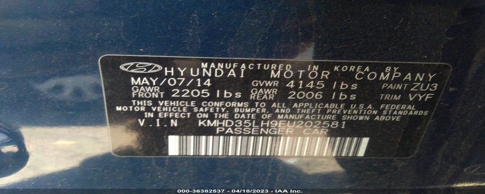 KMHD35LH9EU202581 2014 HYUNDAI ELANTRA GT photo no. 9