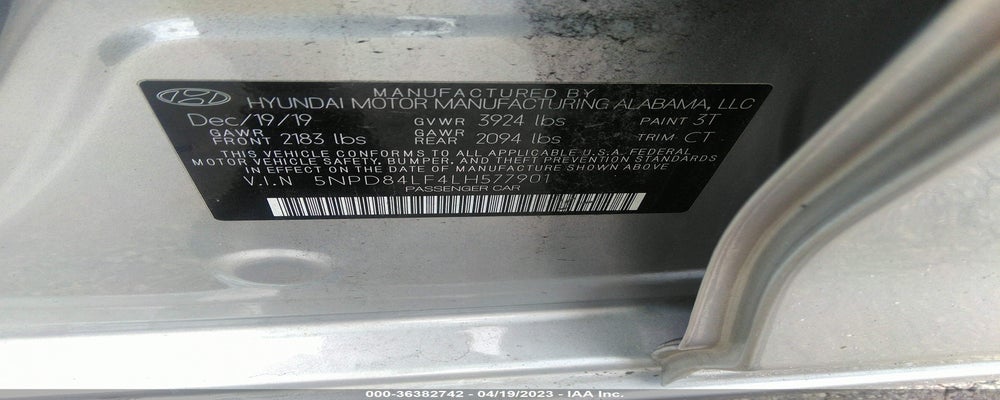 5NPD84LF4LH577901 2020 HYUNDAI ELANTRA photo no. 9