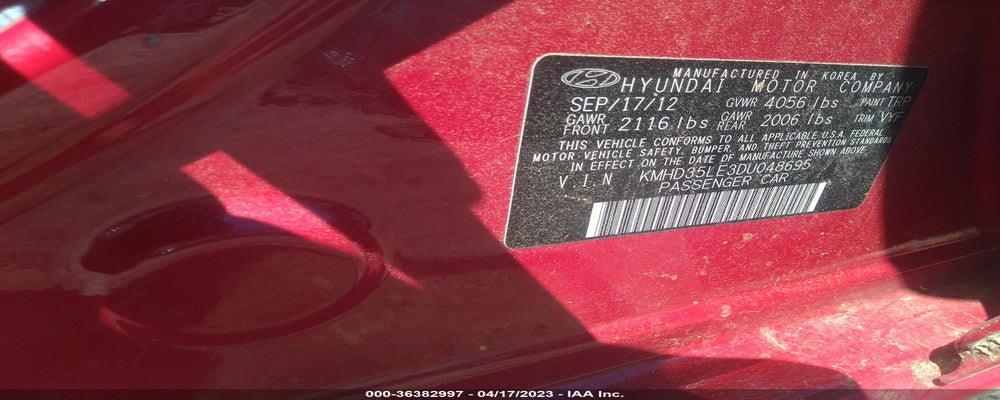 KMHD35LE3DU048695 2013 HYUNDAI ELANTRA GT photo no. 9