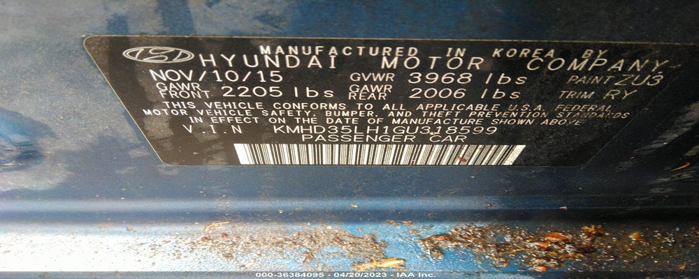 KMHD35LH1GU318599 2016 HYUNDAI ELANTRA GT photo no. 9