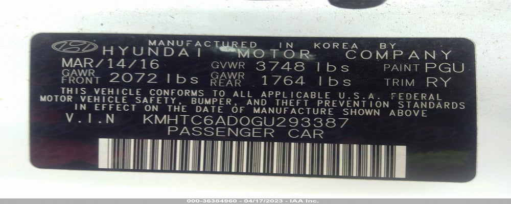 KMHTC6AD0GU293387 2016 HYUNDAI VELOSTER photo no. 9