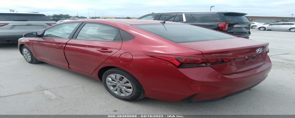 3KPC24A69ME130387 2021 HYUNDAI ACCENT photo no. 3